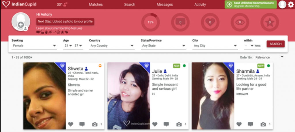 IndianCupid Review