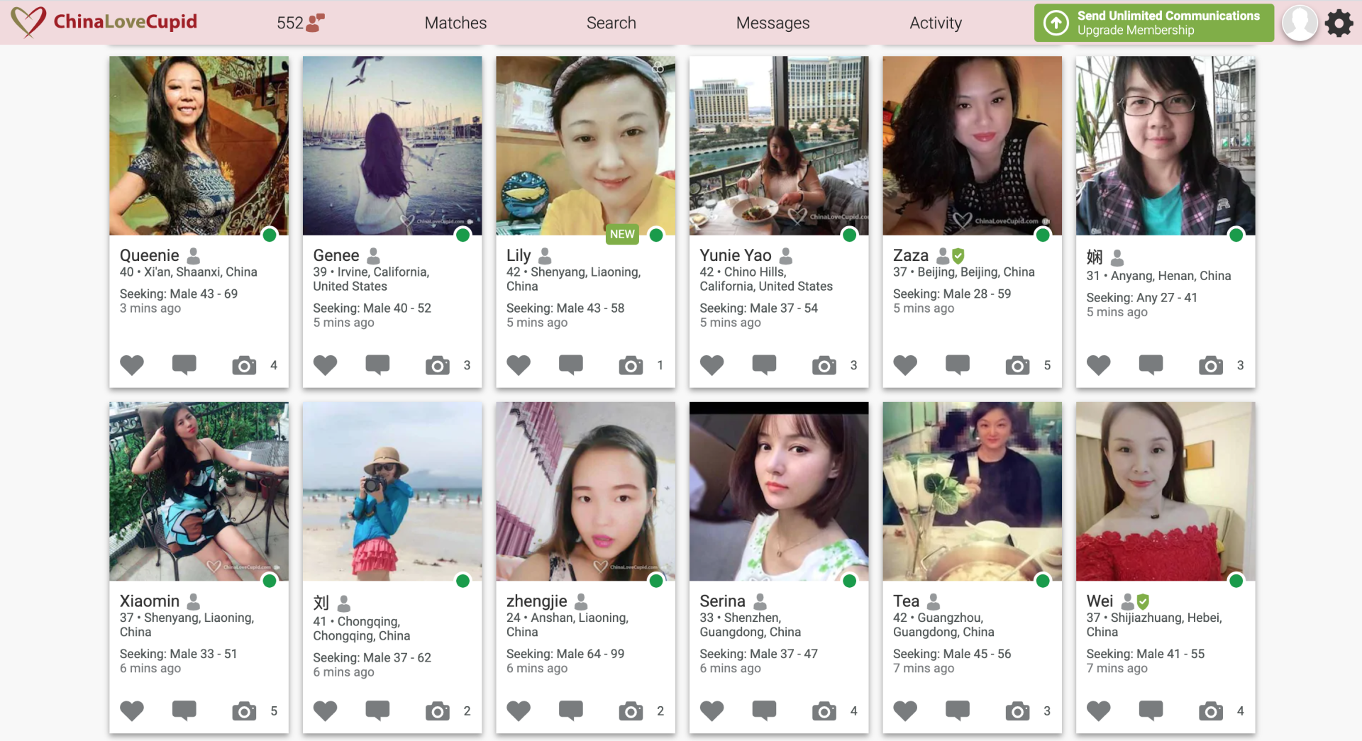 ChinaLoveCupid members