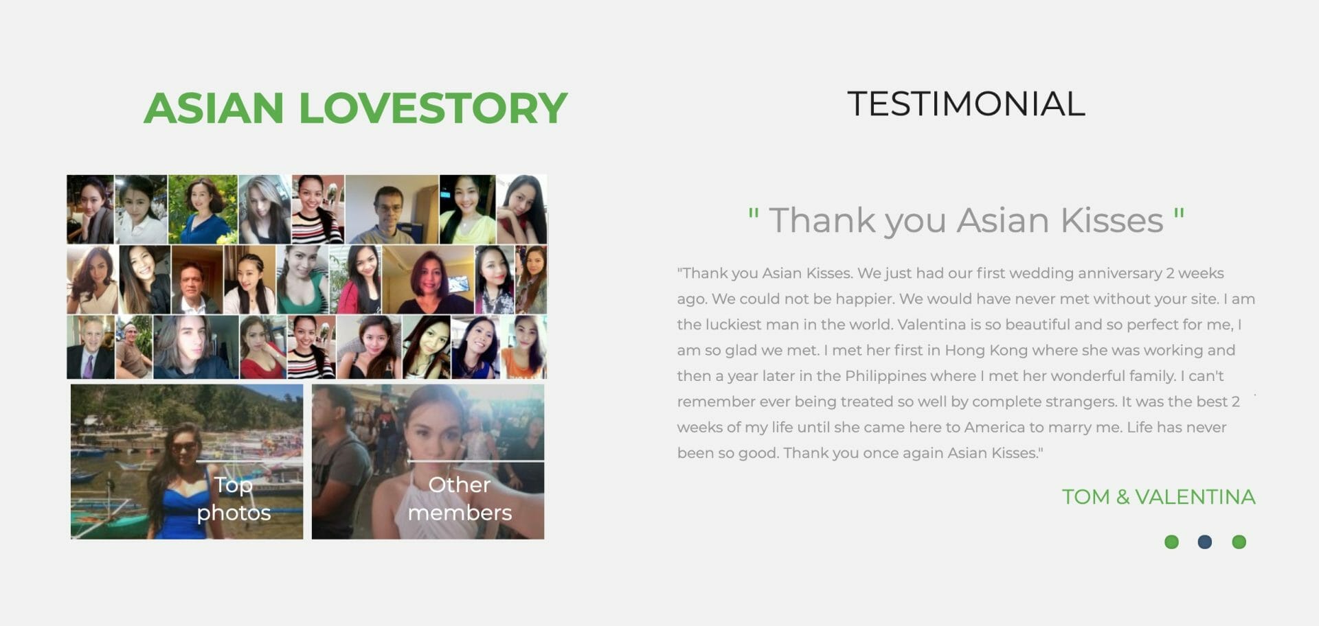 AsianKisses testimonial