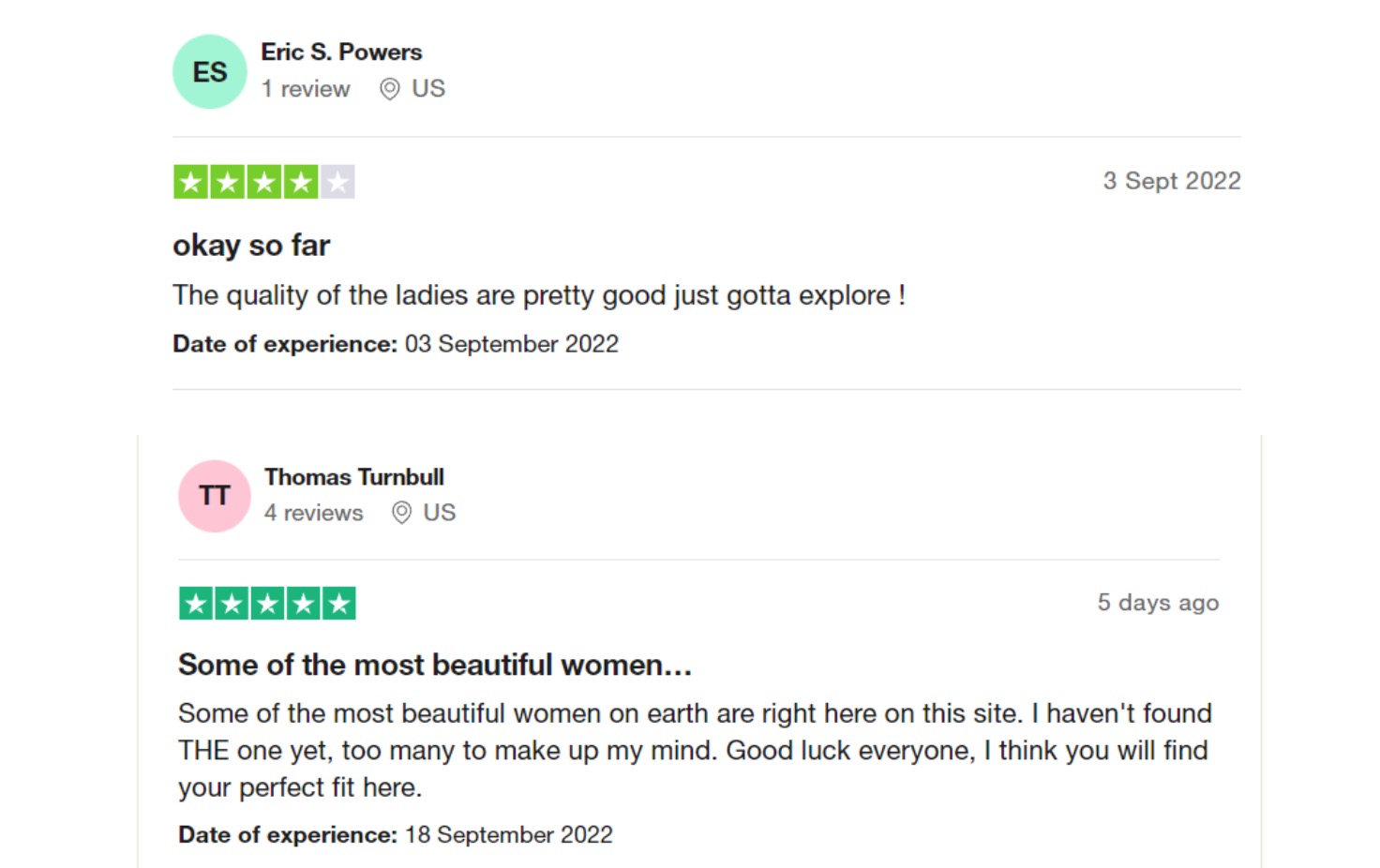 AsianDating testimonials